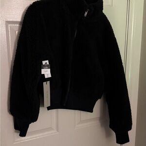 Babaton Black Teddy Jacket